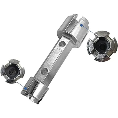 Tool for removing bathtub drains with two ends for the bathroom 1