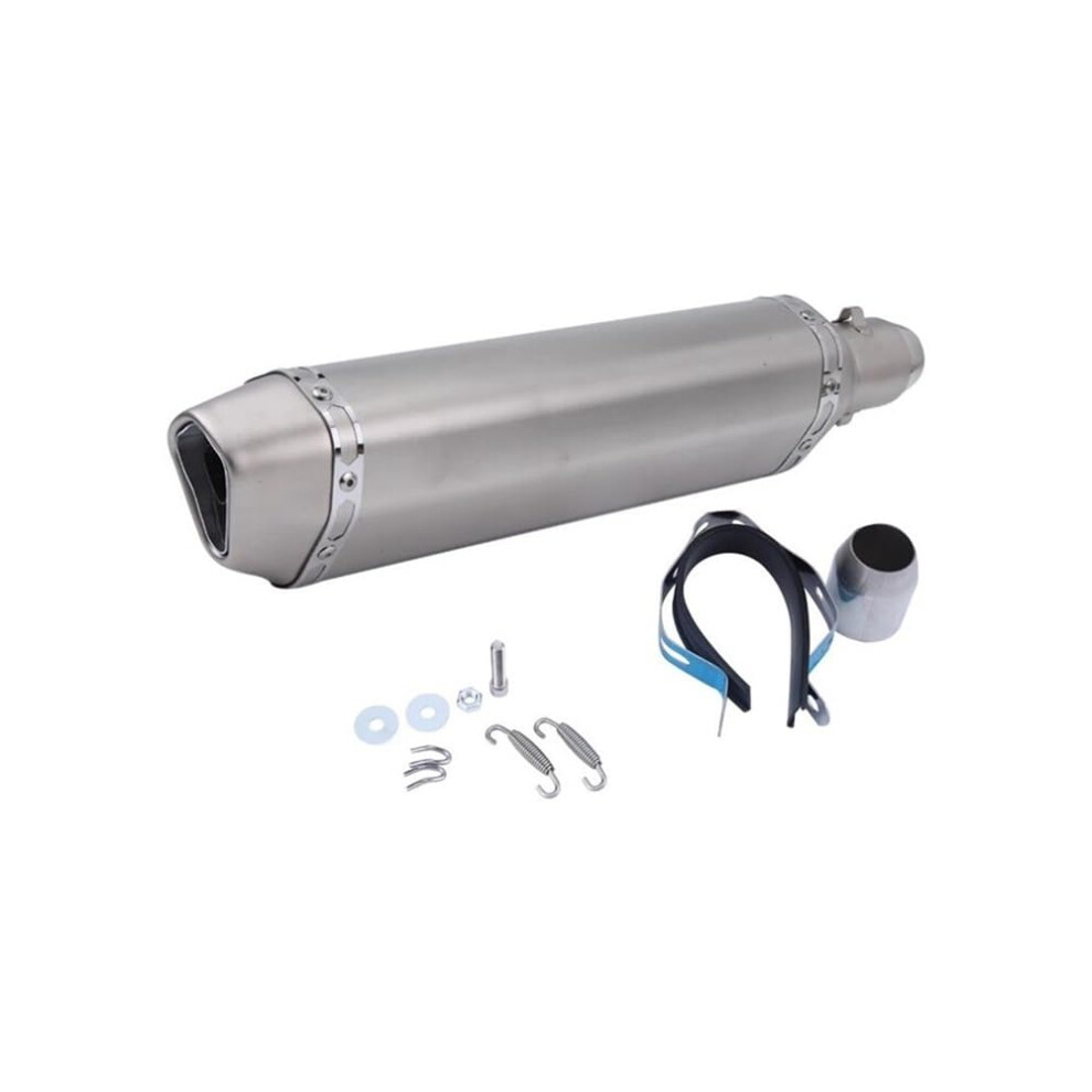 Motorcycle Exhaust Silencer For Kawasaki 370Mm And 470Mm Silencer Escape Moto Db Killer Motorcycle Exhaust Pipe End Silencer (470Mm1) 9382693680136