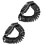 2 Pieces Helmet Lock Motorcycle Cable Lock Combination Lock 4 Digit Lock with Combination Code Bicycle Lock for Bicycle, Tricycle, Motorcycle 1