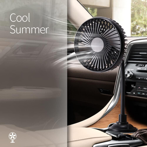 12V/24V Car Cup Holder Vent 2