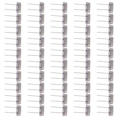 50Pièces Oscillateurs Quartz Argentés Accessoires Pour Télécommande