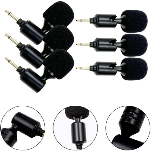 Flexible Foldable Mini Microphone 3.5mm 2/3/4Pole Connector For Speech Teaching 2
