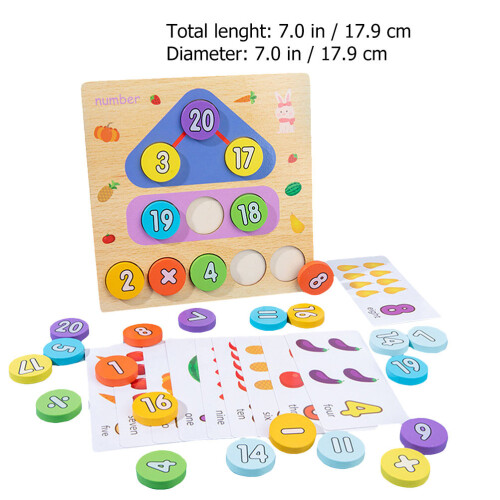 Ensemble Puzzle Éducatif Avec Blocs De Correspondance 2