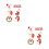 12Pièces Broches Pin Fête Accessoire 8