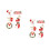 12Pièces Broches Pin Fête Accessoire 4