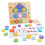 Ensemble Puzzle Éducatif Avec Blocs De Correspondance 5