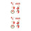 12Pièces Broches Pin Fête Accessoire 3