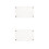 2Pièces Boîtier Transparent Support Pour Écran Tactile 9