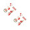 12Pièces Broches Pin Fête Accessoire 9