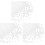 Foams Particle White Craft Project For Kids 3pcs 4