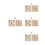 8 Sets Wooden Printing Toy For 7