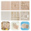 8 Sets Wooden Printing Toy For 9