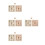 8 Sets Wooden Printing Toy For 4
