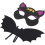 4 Sets Halloween Bat Wing Mask Costume For Kids 2