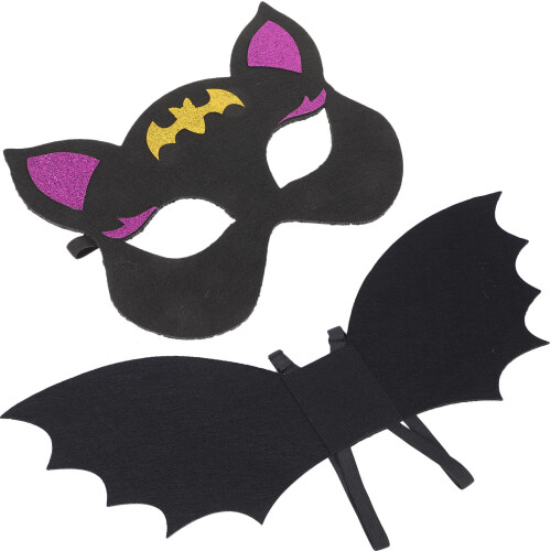 4 Sets Halloween Bat Wing Mask Costume For Kids