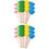 30 Pcs Portable Kids Sponge Brushes For Graffiti 5