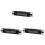 3Pcs 2 In Car Clock Thermometer With Lcd Backlight 2