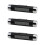 3Pcs 2 In Car Clock Thermometer With Lcd Backlight 8