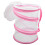 3Pièces Filet Rose Cage Respirante Durable Et Simple 2