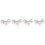 400 Pcs White Drill Nail Button 5