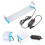 2Pcs Fish Tank Light Tricolor LED Aquarium Lamp Multi-Functional 10