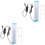2Pcs Fish Tank Light Tricolor LED Aquarium Lamp Multi-Functional 3