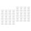 40 Pcs Bear Shape Modelings Flower Decors 9