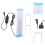 2Pcs Fish Tank Light Tricolor LED Aquarium Lamp Multi-Functional 8