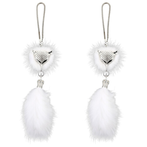 2 Pcs Car Hanging Decor Rhinestone Auto Ornament 1