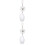 2 Pcs Car Hanging Decor Rhinestone Auto Ornament 5