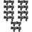 20 Pcs Microphone Clip Standard Spring Clamp For Wired Wireless Mic 9