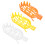 Worgeous 6 Pcs Plastic High- Fruit Tools Multi-Function Fruit Pickers 9