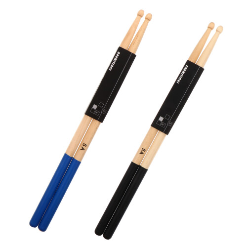 6 Pairs Maple Drum Sticks With Nonslip Handle
