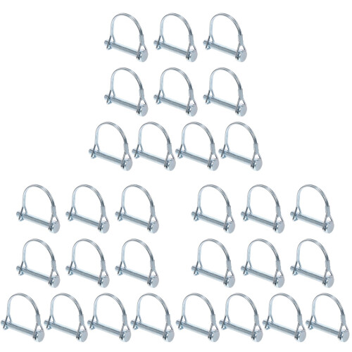 30 Pcs Steel Lock Pin Coupler Shaft Quick Release 2