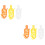 Worgeous 6 Pcs Plastic High- Fruit Tools Multi-Function Fruit Pickers 6