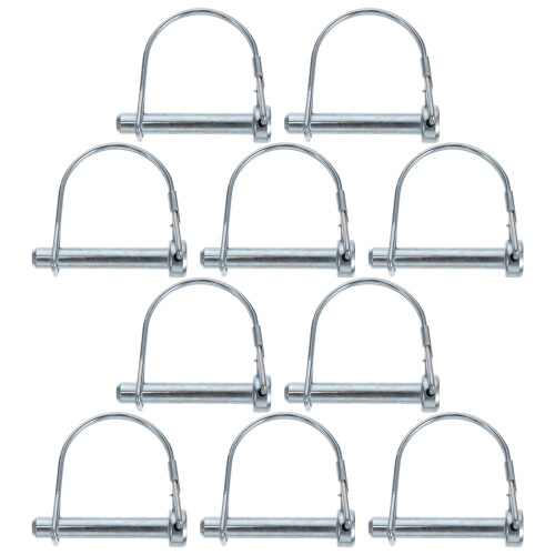 30 Pcs Steel Lock Pin Coupler Shaft Quick Release