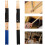 6 Pairs Maple Drum Sticks With Nonslip Handle 10