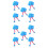 10 Pcs String Puppets Pull String Plush Ostrich Toy For Blue 5