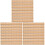 3 Pieces Metre Stick Tape Ruler One Side Double Scale 4