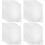 400Pcs Heat Shrink Wrap Bags Clear PVC Multi-Use Storage Packaging 5