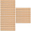 3 Pieces Metre Stick Tape Ruler One Side Double Scale 9