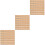 3 Pieces Metre Stick Tape Ruler One Side Double Scale 7