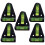 20 Pcs Two Shaped Mini Triangle Bubble Spirit Level 3