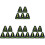 20 Pcs Two Shaped Mini Triangle Bubble Spirit Level 4