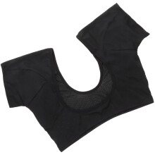 6Pcs Breathable Sweat Pads Vest for Women Black Elastic Underwear