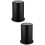 Kitchen Cutter Holder Black Space-Saving Storage For Home 2pcs 8