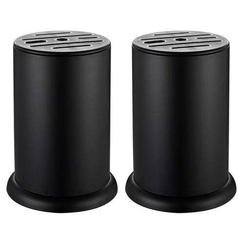 Kitchen Cutter Holder Black Space-Saving Storage For Home 2pcs 2