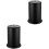 Kitchen Cutter Holder Black Space-Saving Storage For Home 2pcs 4