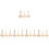 15Pcs Compact Replaceable Watch Charms Lightweight Alloy Watch Decor 5