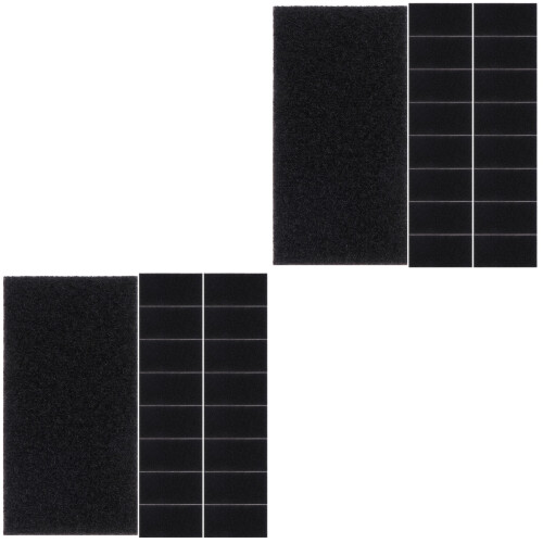 60 Sets Replaceable Adhesive Strips Compact Carpet Tape 2